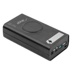 Akyga Brezžični polnilnik Power Bank AK-BC-05 12x Li-Ion 18650 QI QC4+ PD 22.5W