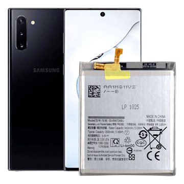 shumee Baterija Baterija za Samsung Galaxy Note 10 SM-N970F EB-BN970ABU 3400 mAh