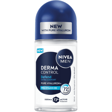 Nivea Nivea Men Derma Control Defend 72H antiperspirant roll-on za moške 50 ml