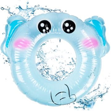 TOP GIFT Napihljiv obroč slona TG77800 ZA otroke, ZA plavanje, ZA bazen ali plažo