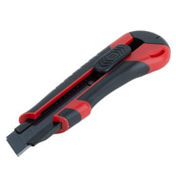 AMIO Jekleni univerzalni nož SK5 s črnim ABS rezilom 100x18x0,5 mm amio-04812