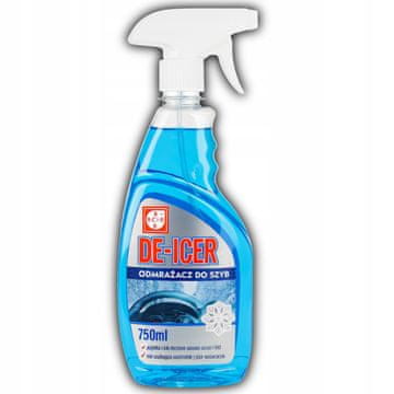 shumee Odmrzovalnik oken De-icer 750 ml, hitro delovanje, odstrani LED IN slano