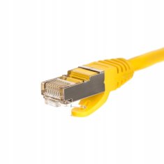 shumee Patchcord RJ45, Netrack lita prevleka, kat. 5e FTP/STP, 5 m rumene barve