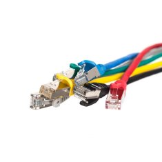 shumee Patchcord RJ45, Netrack lita prevleka, kat. 5e FTP/STP, 5 m rumene barve