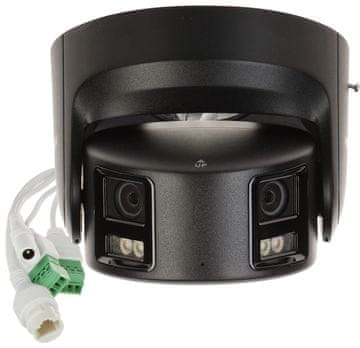 Hikvision IP kamera DS-2CD2387G2P-LSU/SL(4MM) (C) črna panoramska 7.4Mpx Hikvision
