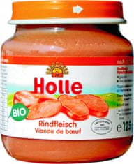 Holle Goveje meso BREZ dodanih sladkorjev brez glutena demeter BIO 125g luknja