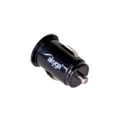 Akyga Avtomobilski polnilnik Akyga AK-CH-02 2x USB 5V / 1A za 12-24V vžigalnik