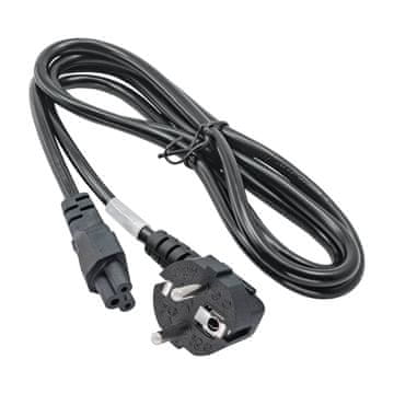 Akyga Akyga AK-NB-01C 3-pinski napajalni kabel za prenosnik C5 / CEE 7/7 1,5 m