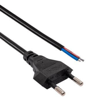 Akyga CEE 7/16 Akyga AK-OT-04A napajalni kabel brez zaključka za montažo 1,5 m