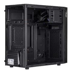 Akyga Akyga AK19BK ohišje za računalnik Micro ATX, stolp, USB-C, USB 3.0, črno