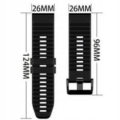 shumee Pašček za uro Garmin Fenix 3 3HR 5X 6X 7X 7x Solar QuickFit 26 mm Koanni
