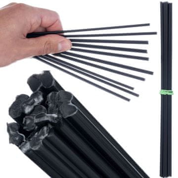 Rosfix PP plastična varilna kovina, črna, 10 kosov, 20 cm