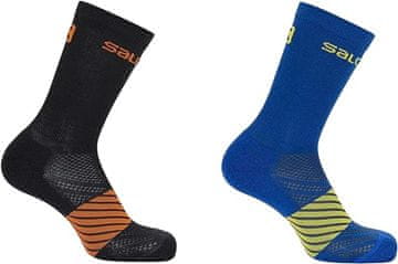 Salomon Y2980 Salomon Jr XA tekaške nogavice, paket dveh tekaških nogavic, 31-34