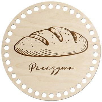 shumee Lesena vezana podlaga za košaro za kruh premera 20 cm. Kvačkana podlaga.