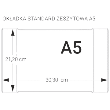 BIURFOL Biurfol standardni ovitek za zvezke A5 brezbarven 212 x 303 mm 50 kosov