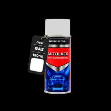 shumee Pripravljen sprej 150ml akrilna barva za Opel GAZ Blanc, ledeniško bela