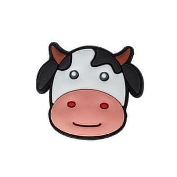 shumee Gumijasta okrasna zaponka za Crocs Emblem Patch Farm Cow Head 399-10 OS