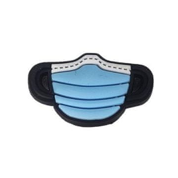 shumee Gumijasta okrasna zaponka za medicinsko masko Crocs z emblemom 41-23 OS