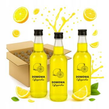 shumee 20x steklenica Monopoly 500 ml z natisnjeno mrežico limoninega likerja