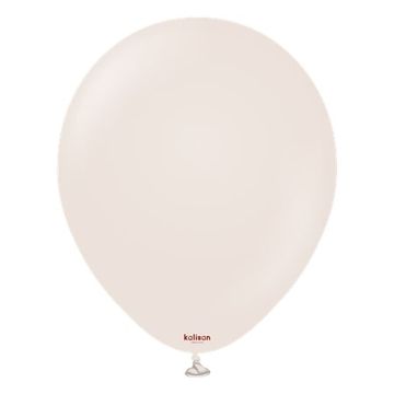 shumee Lateks baloni iz belega peščenega materiala, krem barve, 91 cm, 2 kosa.