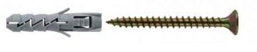shumee FIX Razširitveni moznik 8x40mm z vijakom 5.0x45mm z vrtalnikom, [OP 10]