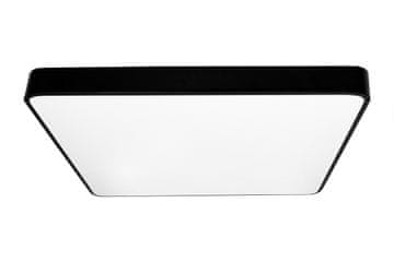 shumee LED stropna svetilka 60W 60 cm črna kvadratna Hollywood ID-4754 Idealed
