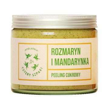 shumee Mydlarnia Cztery Szpaki Sladkorni piling - rožmarin in mandarina 250 ml