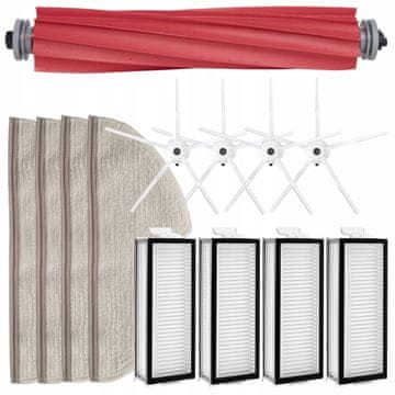 shumee Velik komplet za Roborock Q7 / Q7 Max / Max Plus + krtače, filtri, mopi
