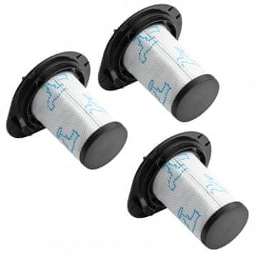 shumee Pralni filter za sesalnik Tefal Air Force 360 Rowenta, komplet 3 kosov.