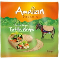 Amaizin Tortilja zavitki z otrobi (vir prehranskih vlaknin) BIO 240 g - amaizin