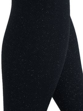 shumee Noviti RM010-G-02 Mikro hlačne nogavice 40den črne z bleščicami 128/134