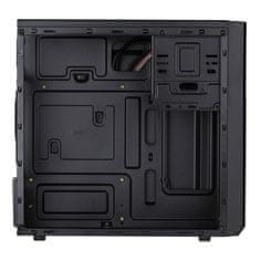 Akyga Akyga AK17BK ohišje za računalnik Micro ATX stolp 2x USB 3.0 črne barve