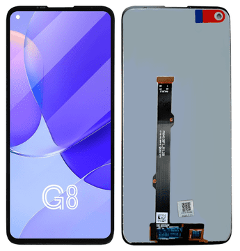 shumee Originalni LCD zaslon na dotik Motorola G8 XT2045-1 XT2045-2 črne barve