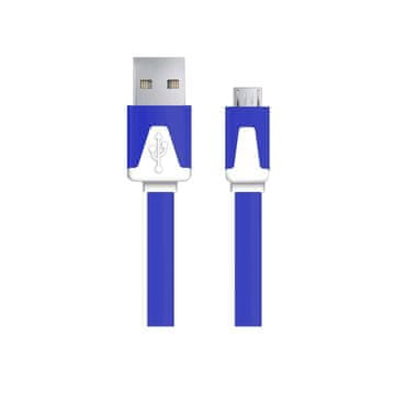 TOP GIFT EB183DB esperanza mikro USB 2.0 kabel A-B M/M 1,0 m raven, temno moder