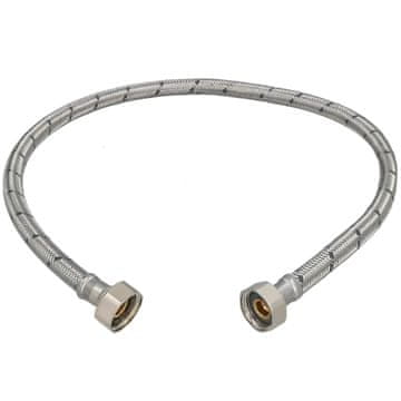 shumee Fleksibilen priključek iz nerjavečega jekla 1/2” za pipe dolžine 70 CM