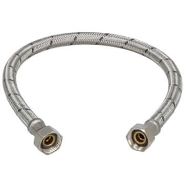 shumee Fleksibilen priključek iz nerjavečega jekla 3/8” za pipe dolžine 50 CM