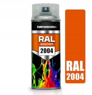 shumee Akrilni lak v spreju RAL 2004 čisto oranžen 400 ml čisto oranžen sijaj