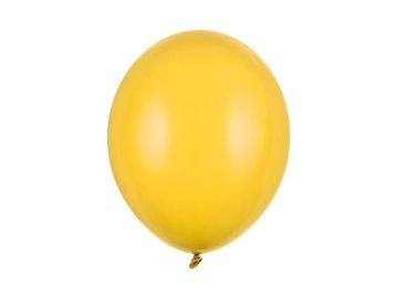 shumee Močni lateks baloni, rumeni, pastelno medeno rumeni, 30 cm, 100 kosov.