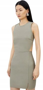 Karen Millen Mini obleka ravne oblike Karen Millen, kaki, velikosti S, velikost B1C