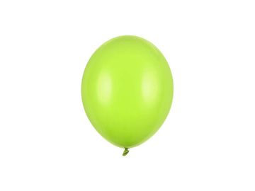 shumee Močni lateks baloni, limeta, pastelno limeta zelena, 12 cm, 100 kosov.