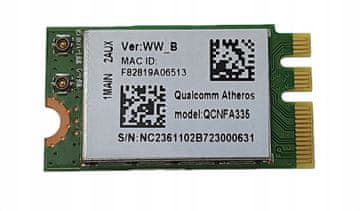 shumee Nova wifi kartica za prenosnik atheros QCNFA335 ngff M.2 bluetooth 4.0