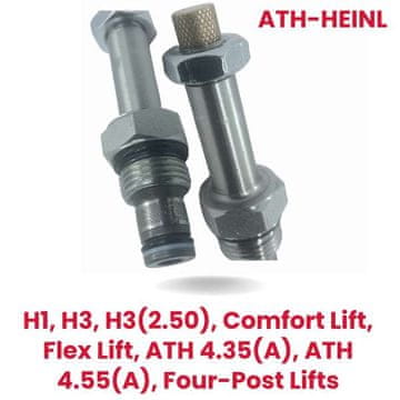 shumee Zamenjava ATH-Heinl: Spuščalni ventil za dvosteberna dvigala H1, H3, H3(2.50), Comfort Lift, Flex Lift, 4.35(A), 4.55(A), štiristeberna dvigala