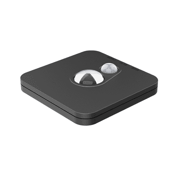 shumee Svetilka za pod omaro/stopnišče, črna, kvadratna, senzor gibanja, baterija USB-C, spremenljiva barva, LED, 0,5 W, Stanley Eko-Light