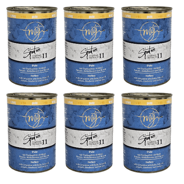 shumee 6 x Puran 75 % z jeruzalemsko artičoko in brokolijem za pse 410 g | alergije na hrano | monoproteinska hrana | My Signature