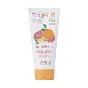 Toofruit Pasta za lase TooFruit z grenivko in limono za otroke, starejše od 3 let - organska, matirana in naravno oblikovana - 100 g