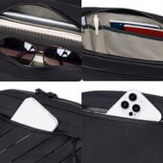 shumee Torba za čez ramo, črna, urbana, vodoodporna, modna, čez ramo, elegantna, univerzalna, 2,6 l, Super5 FKB754Black