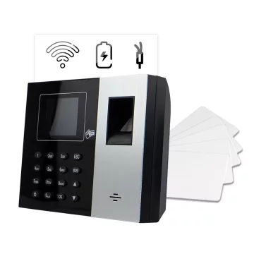 shumee Evidenca delovnega časa + LAN, dodatna baterija, IC Wiegand, HDWR TimeLok-300NWEPBI + 10 kodiranih 13,56 MHz RFID kartic