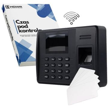 shumee Evidenca delovnega časa in prisotnosti s 125 kHz 13,56 MHz Wi-Fi RFID + 15 125 kHz kartic + e-knjiga "Čas pod nadzorom"