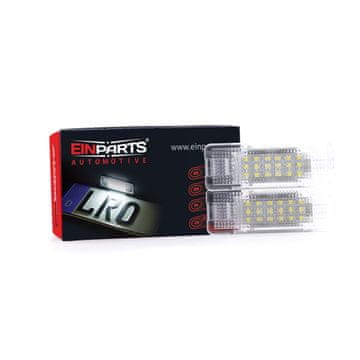 shumee LED notranja luč, osvetlitev prostora za noge v vratih prtljažnika 6000K hladno bela za BMW 5er E39, X5 E53, Z8 E52