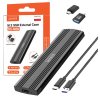 shumee Ohišje za SSD m.2 nvme PCIe USB-C adapter Bralnik diskov Pladenj za pogon m.2 2230 2242 2260 2280 Zenwire BS-M6N